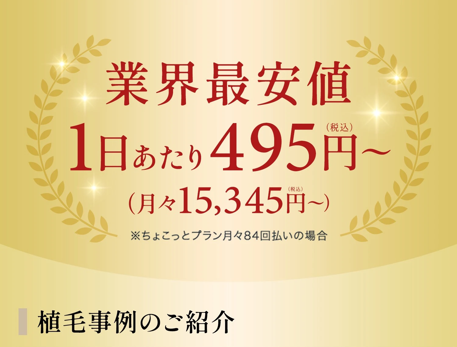 業界最安値